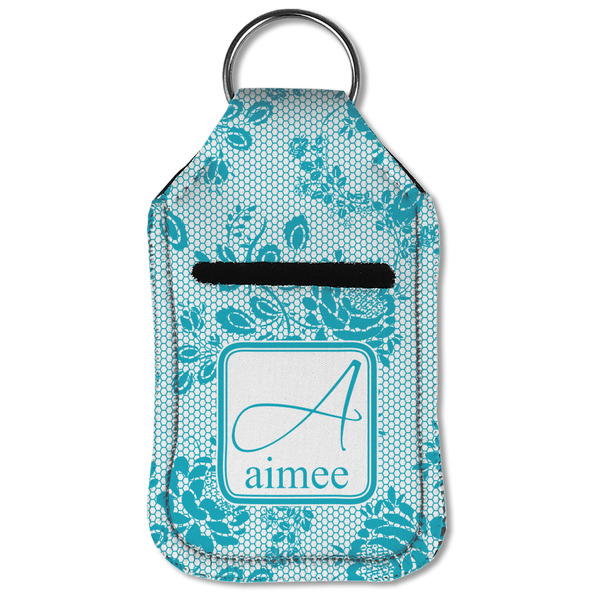 Lace Sanitizer Holder Keychain - Small (Front Flat)