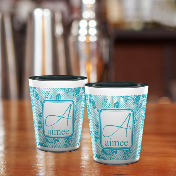 Lace Shot Glass - Two Tone - LIFESTYLE