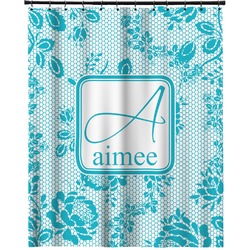 Lace Extra Long Shower Curtain - 70"x84" (Personalized)