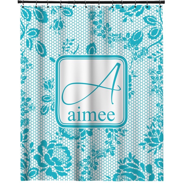 Custom Lace Extra Long Shower Curtain - 70"x84" (Personalized)