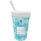 Lace Sippy Cup with Straw (Personalized)