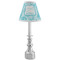 Lace Small Chandelier Lamp - LIFESTYLE (on candle stick)