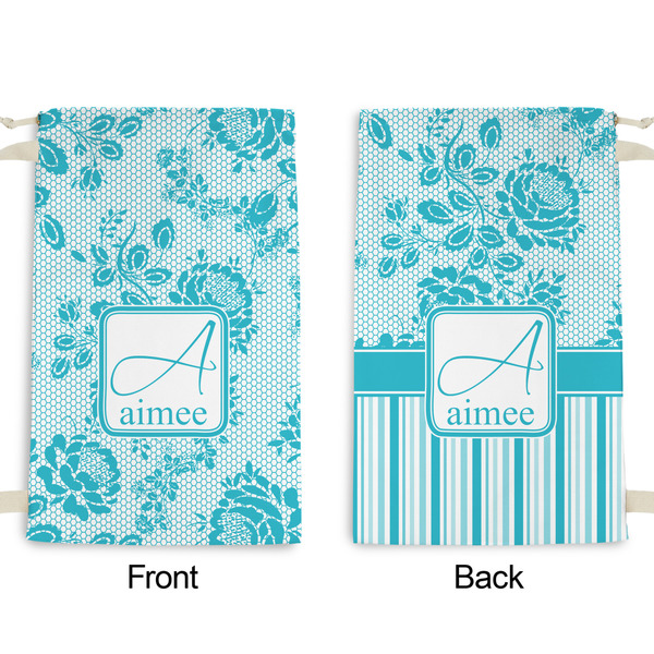 Lace Small Laundry Bag - Front & Back View