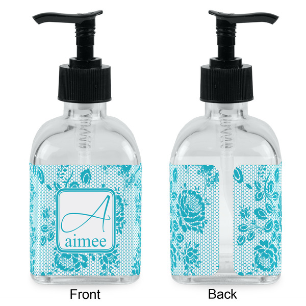 Lace Glass Soap/Lotion Dispenser - Approval