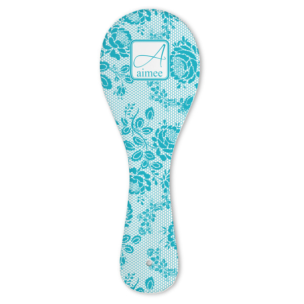 Custom Lace Ceramic Spoon Rest (Personalized)