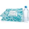 Lace Sports Towel Folded with Water Bottle