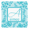 Lace Square Decal - Medium (Personalized)