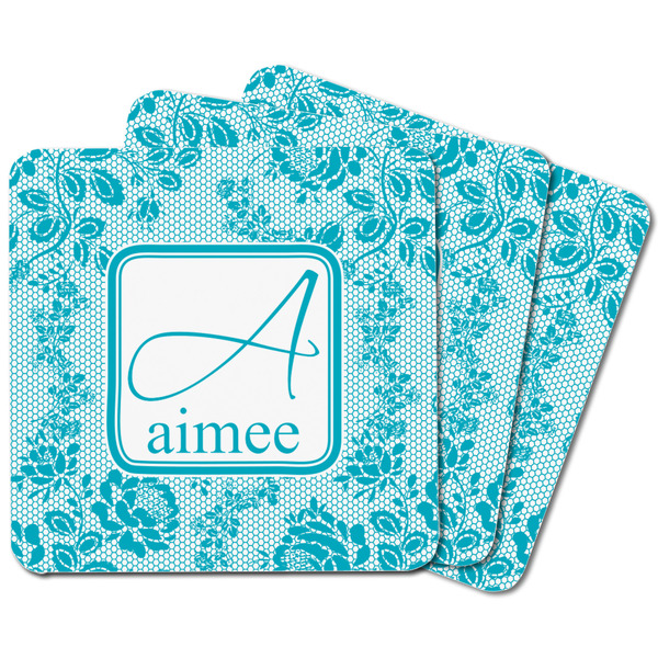 Lace Square Fridge Magnet - MAIN