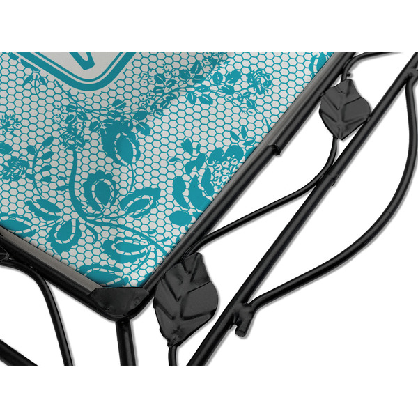 Lace Square Trivet - Detail