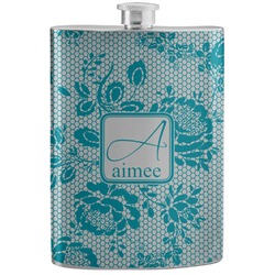 Lace Stainless Steel Flask (Personalized)