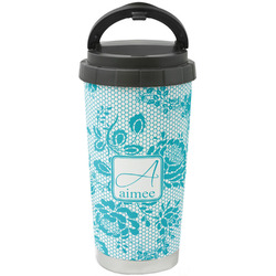 Lace Stainless Steel Coffee Tumbler (Personalized)