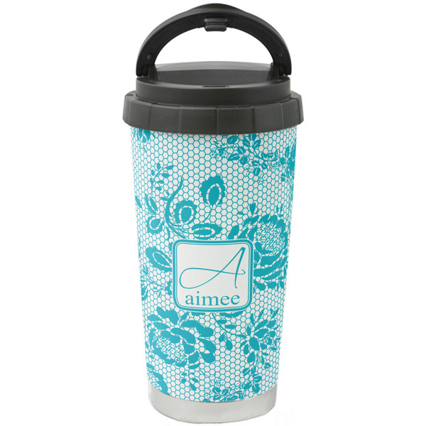 Custom Lace Stainless Steel Coffee Tumbler (Personalized)