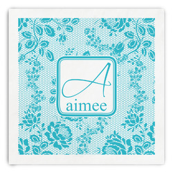 Lace Paper Dinner Napkins (Personalized)