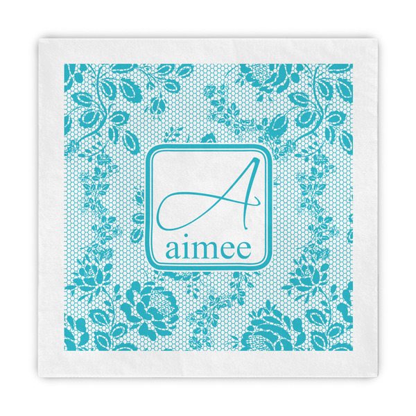Custom Lace Decorative Paper Napkins (Personalized)