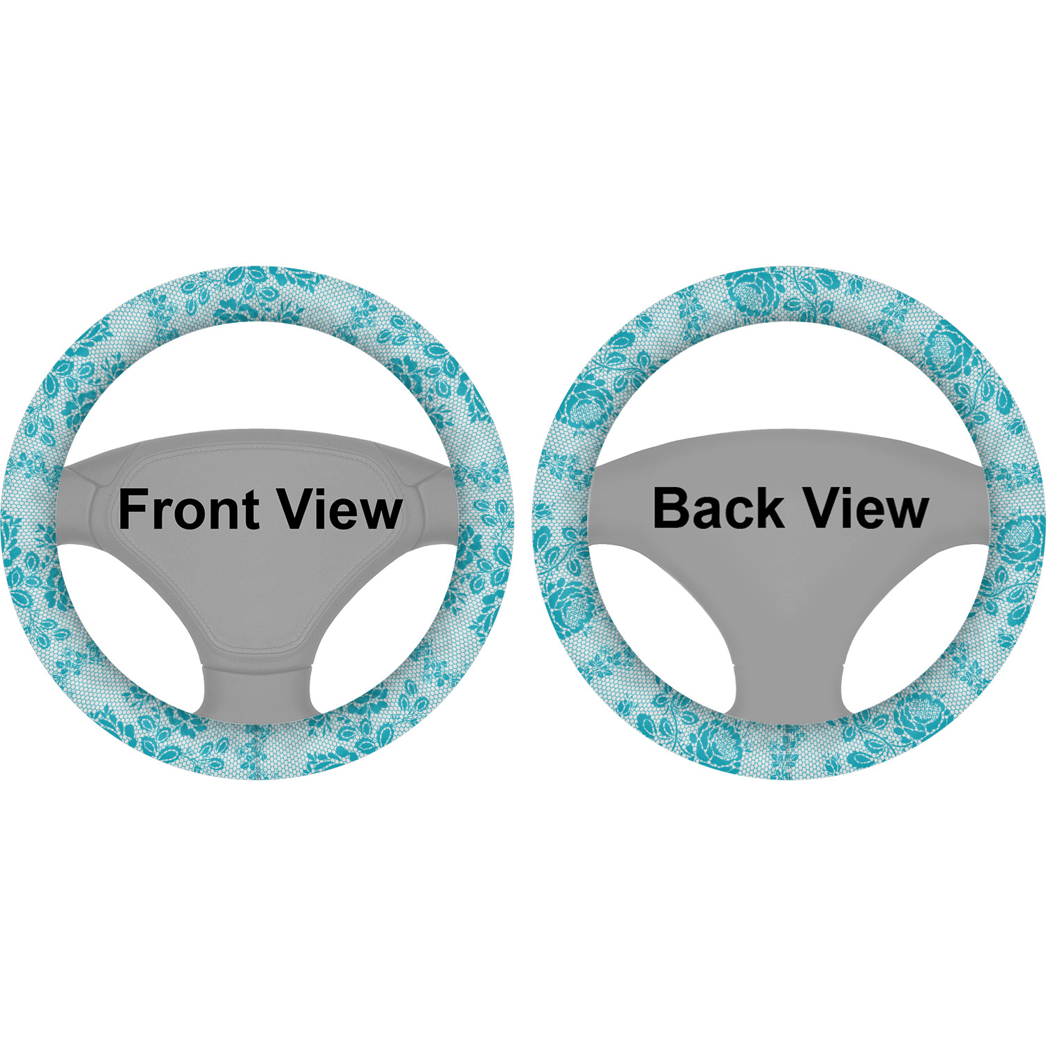 Custom Lace Steering Wheel Cover YouCustomizeIt