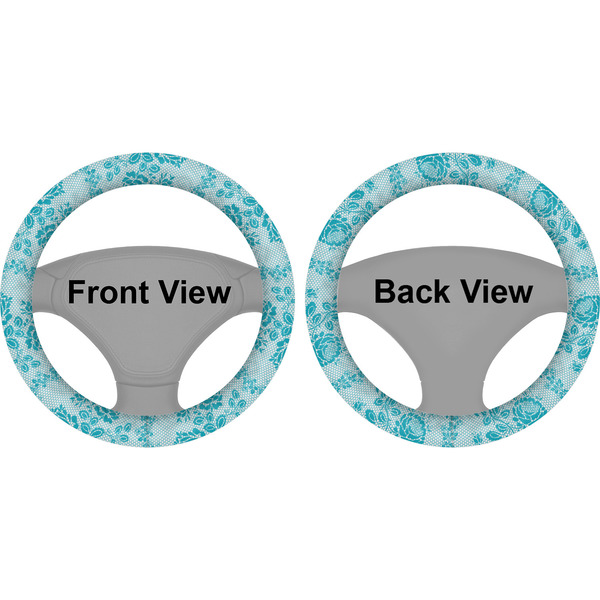 Lace Steering Wheel Cover- Front and Back