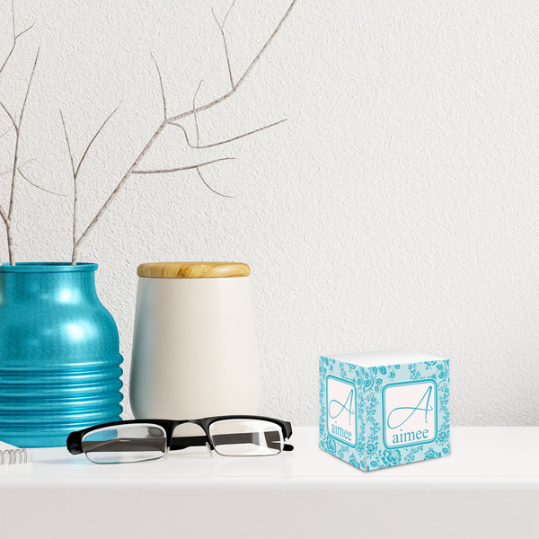 Lace Sticky Note Cube - LIFESTYLE
