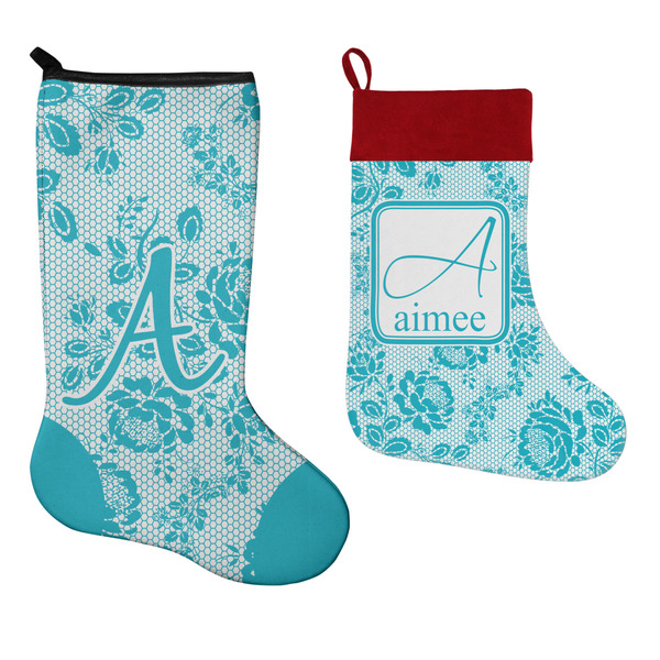 Lace Stockings - Side by Side compare