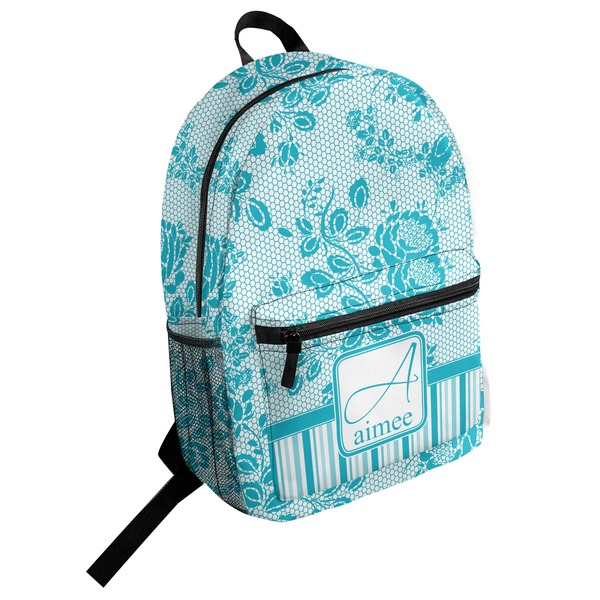 Custom Lace Student Backpack (Personalized)