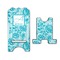 Lace Stylized Phone Stand - Front & Back - Large