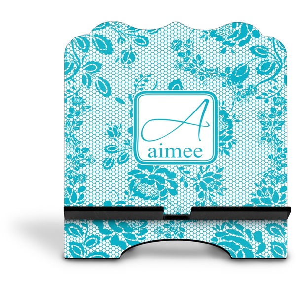 Lace Stylized Tablet Stand - Front without iPad