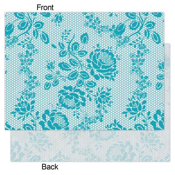 Lace Tissue Paper - Heavyweight - Large - Front & Back