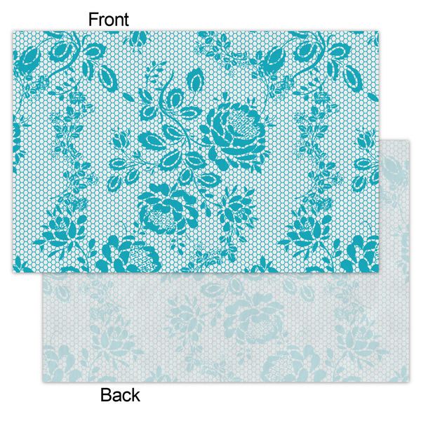 Lace Tissue Paper - Heavyweight - Small - Front & Back