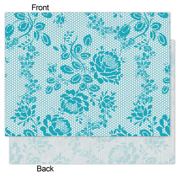 Lace Tissue Paper - Lightweight - Medium - Front & Back