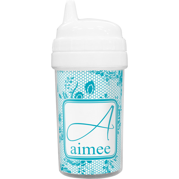 Custom Lace Toddler Sippy Cup (Personalized)