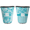 Lace Trash Can Black - Front and Back - Apvl