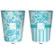 Lace Trash Can White - Front and Back - Apvl