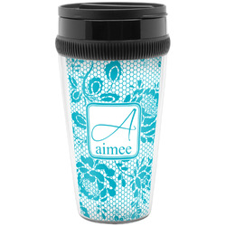 Lace Acrylic Travel Mug without Handle (Personalized)