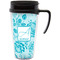 Lace Acrylic Travel Mug with Handle (Personalized)