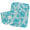 Lace Two Rectangle Burp Cloths - Open & Folded