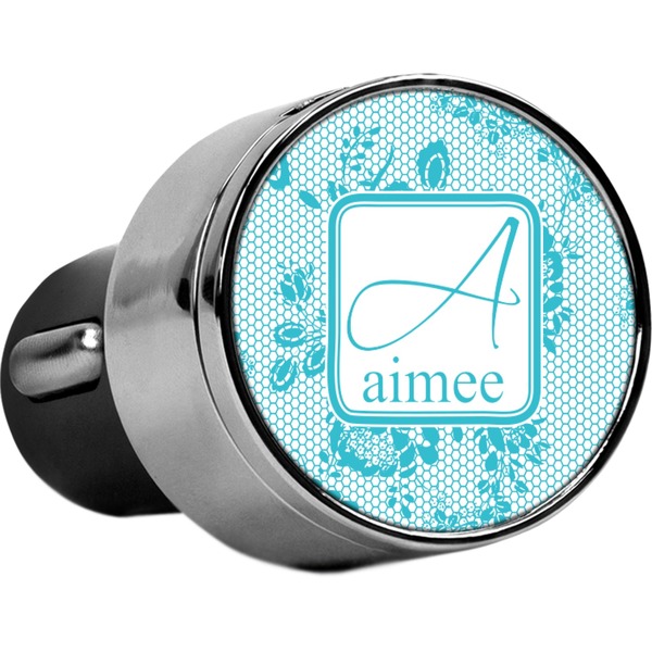 Custom Lace USB Car Charger (Personalized)