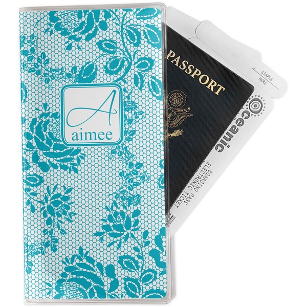 Custom Lace Travel Document Holder