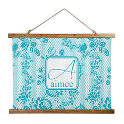 Lace Wall Hanging Tapestry - Wide (Personalized)
