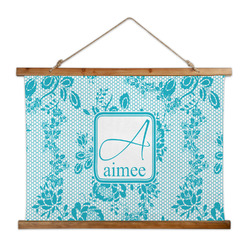 Lace Wall Hanging Tapestry - Wide (Personalized)