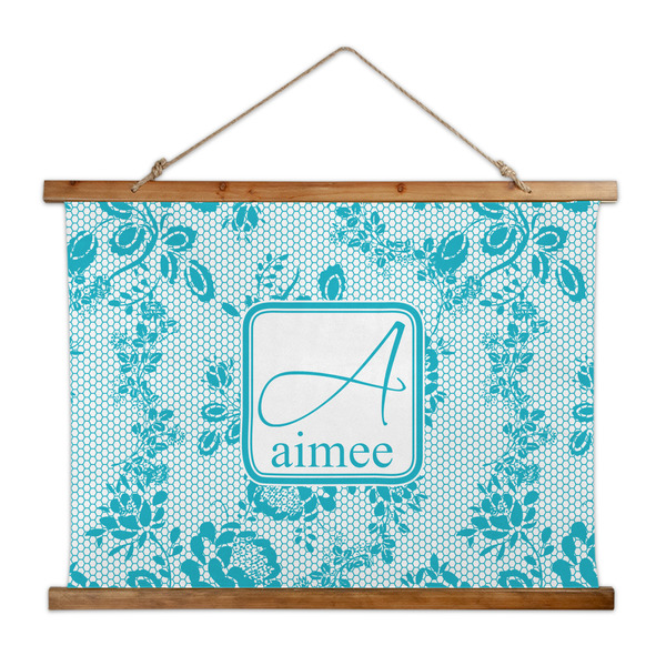 Custom Lace Wall Hanging Tapestry - Wide (Personalized)