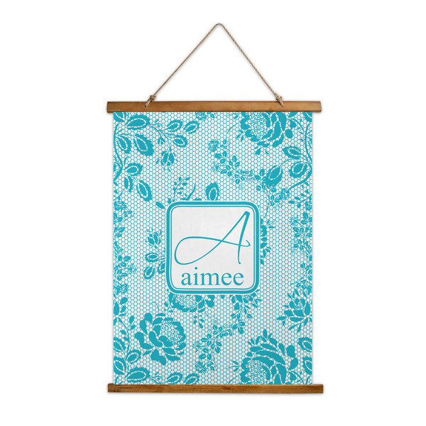 Custom Lace Wall Hanging Tapestry - Tall (Personalized)