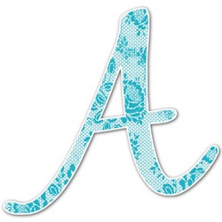 Lace Letter Decal - Medium (Personalized)