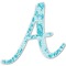 Lace Wall Letter Decal
