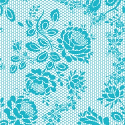 Lace Wallpaper & Surface Covering (Water Activated 24"x 24" Sample)