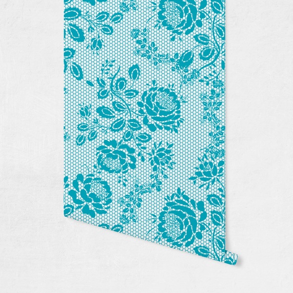 Lace Wallpaper on Wall