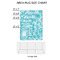 Lace Washable Indoor Area Rugs - Size Chart