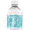 Lace Water Bottle Label - Back View