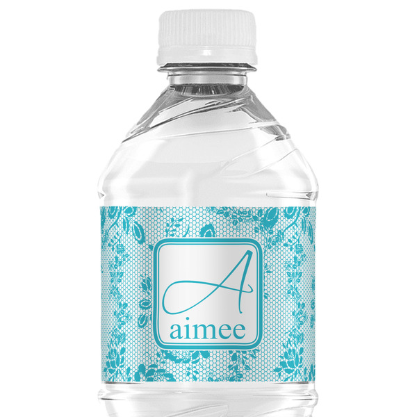 Custom Lace Water Bottle Labels - Custom Sized (Personalized)
