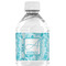 Lace Water Bottle Label - Single Front