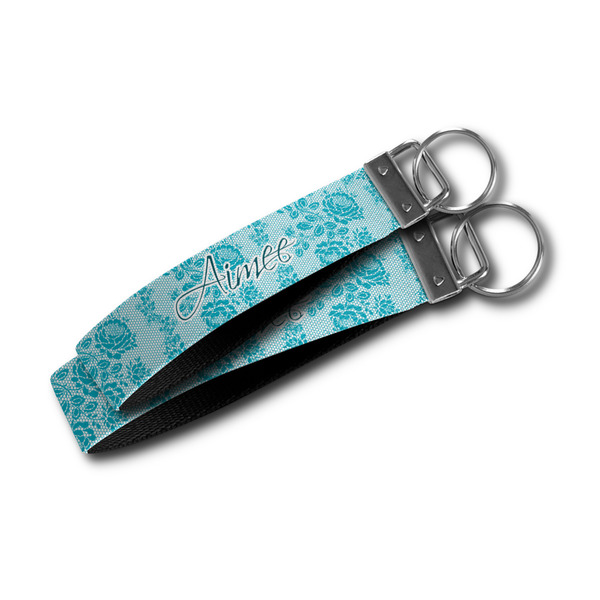 Lace Webbing Keychain FOBs - Size Comparison