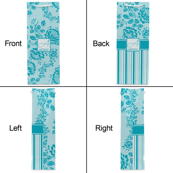 Lace Wine Gift Bag - Gloss - Approval